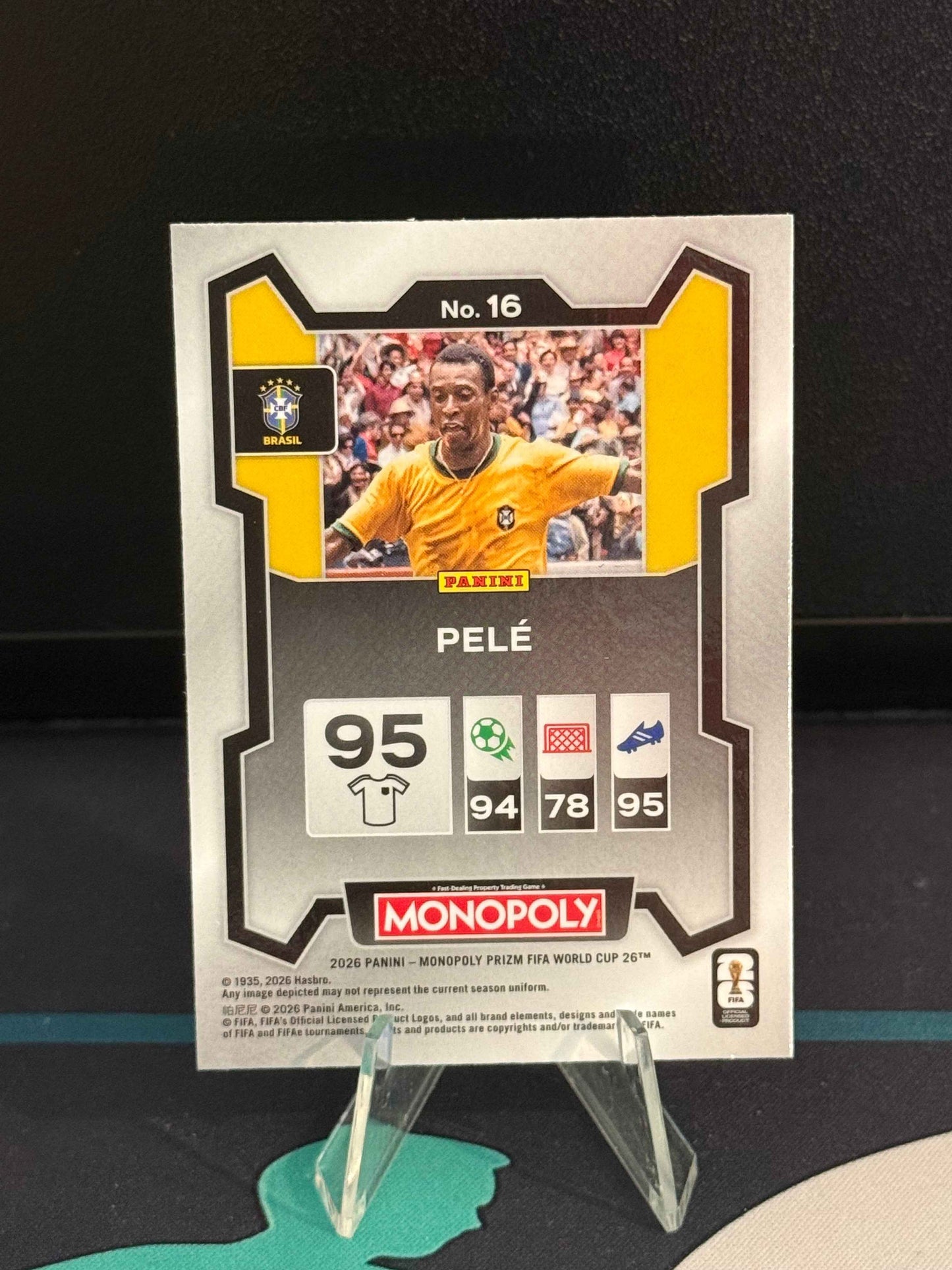 2026 Panini Monopoly Prizm FIFA World Cup Pele