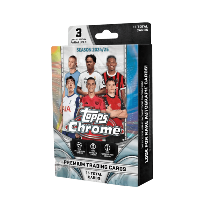 2024-25 Topps Chrome®UEFA Club Competitions Hanger Box
