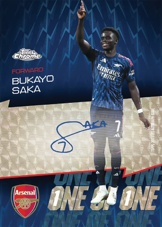 2025/2026 Topps Chrome Arsenal Hobby