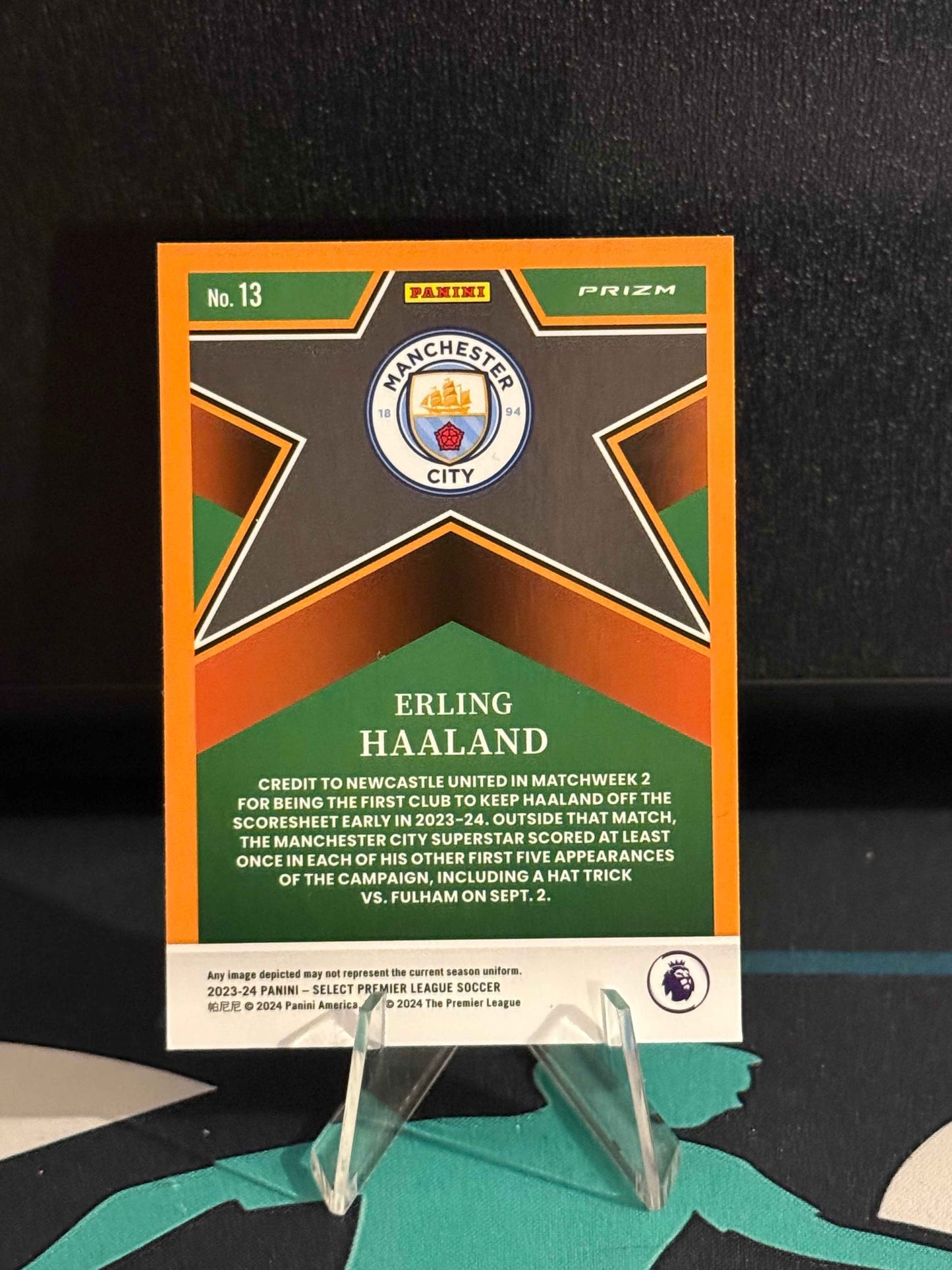 2023/2024 Panini Select EPL Erling Haaland Select Stars