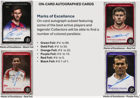 2024-25 Topps Chrome UEFA Club Competitions Hobby