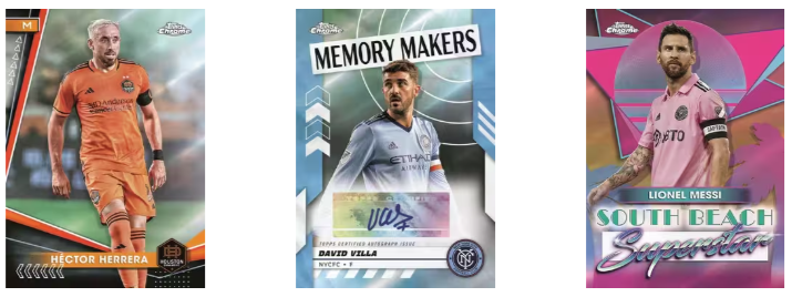 2024 Topps MLS Major League Soccer Chrome 7-Pack Blaster