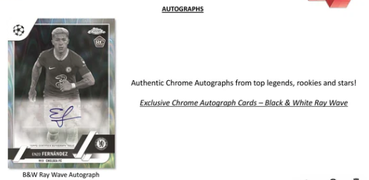 2022/23 Topps Chrome UEFA Club Competitions Soccer Hobby LITE - soccercards.ch