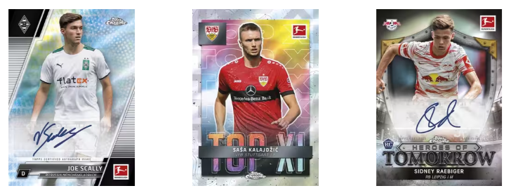 2021/22 Topps Chrome Bundesliga Soccer Hobby