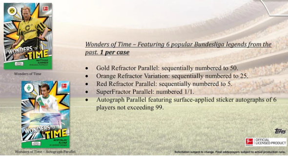 2022/23 Topps Chrome Bundesliga Soccer Hobby