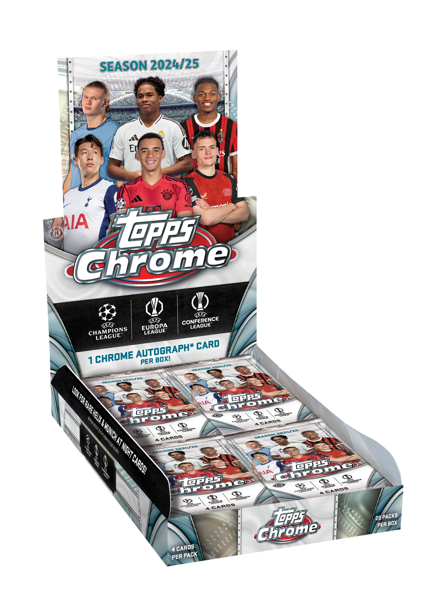 2024-25 Topps Chrome UEFA Club Competitions Hobby