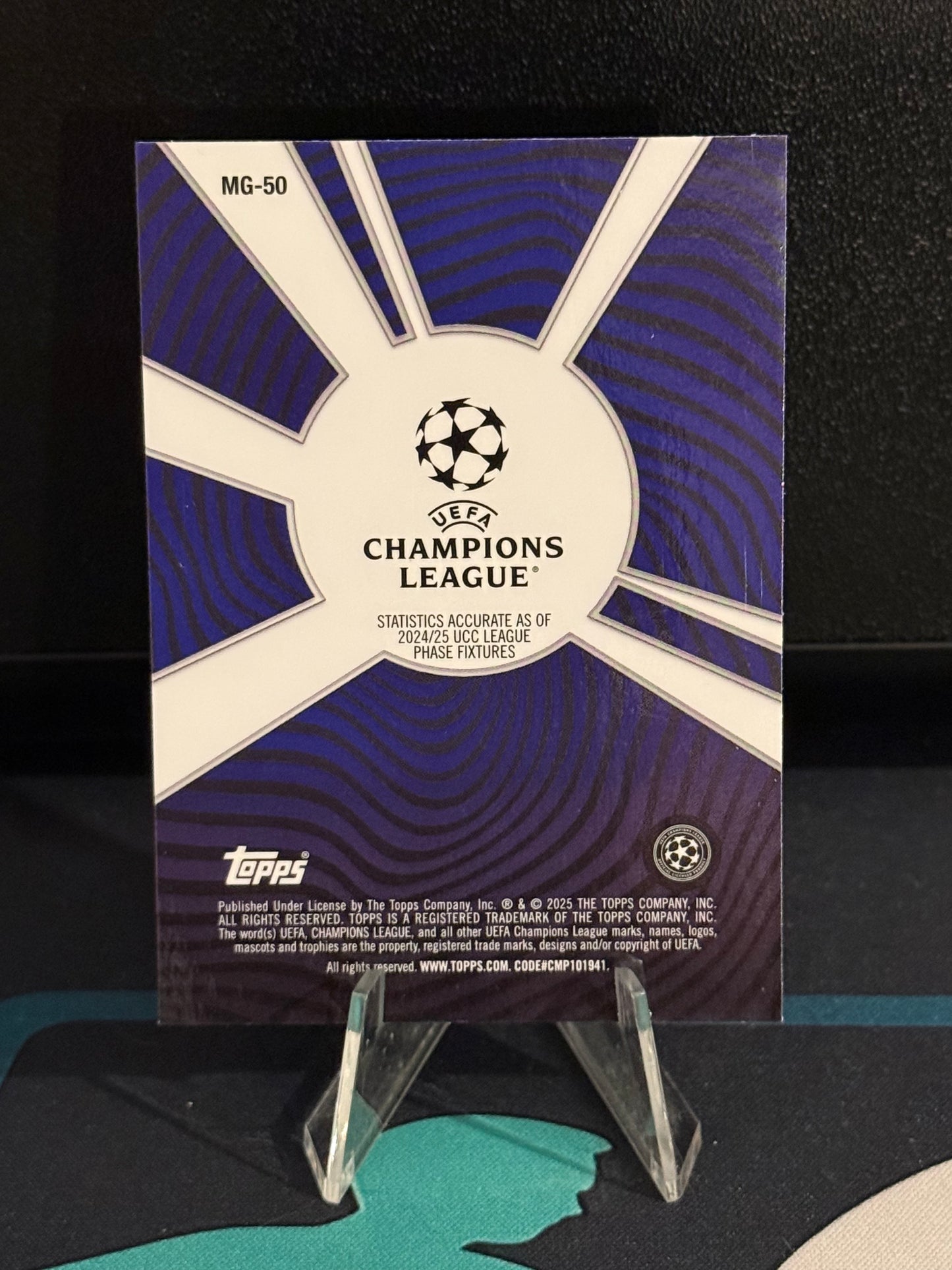 2024/2025 Topps Merlin UCC Weston McKennie Merlins Gamers