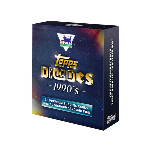Topps Decades 90‘s Premier League Hobby Box