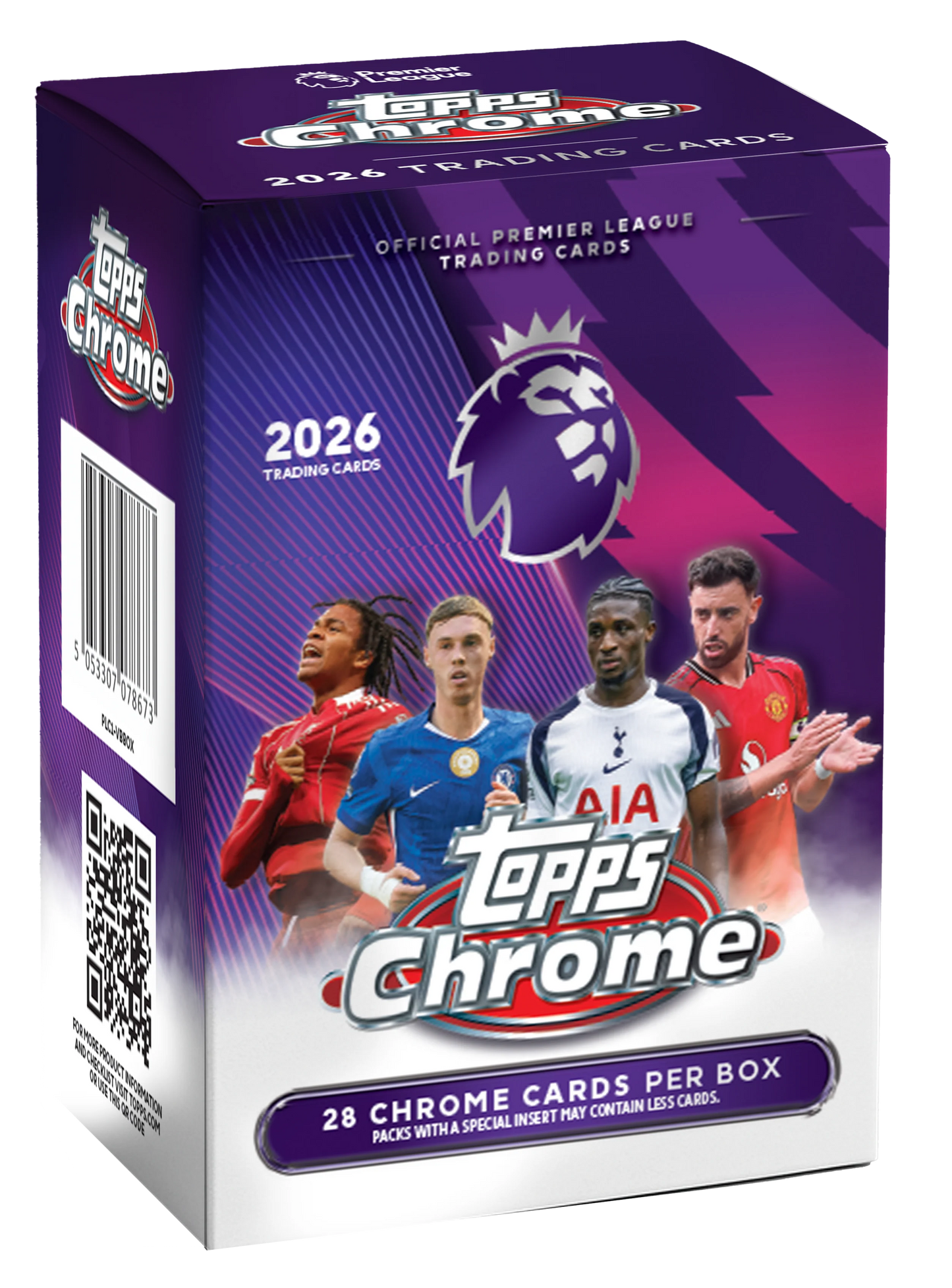 2026 Topps Chrome Premier League Blaster Box