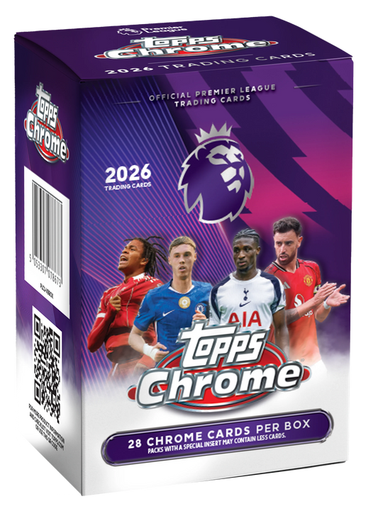 2026 Topps Chrome Premier League Blaster Box