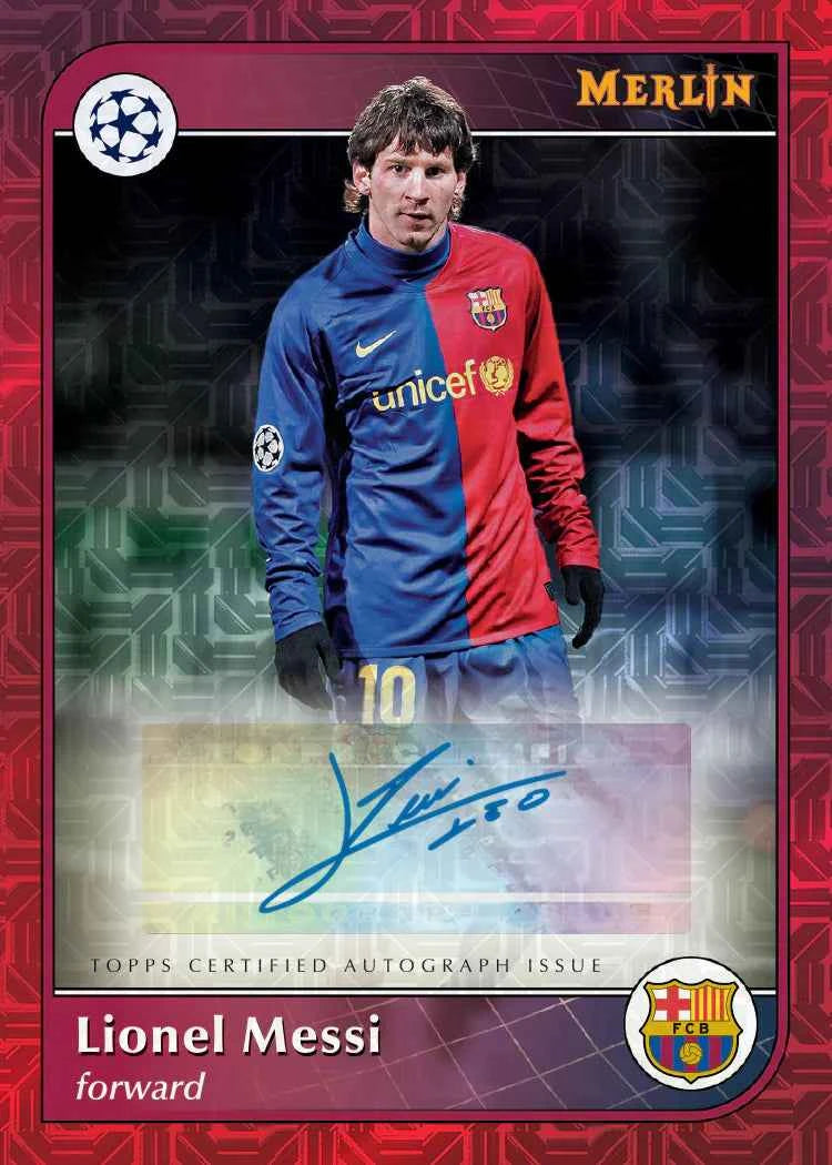 2024/25 Topps Merlin UCC Blaster