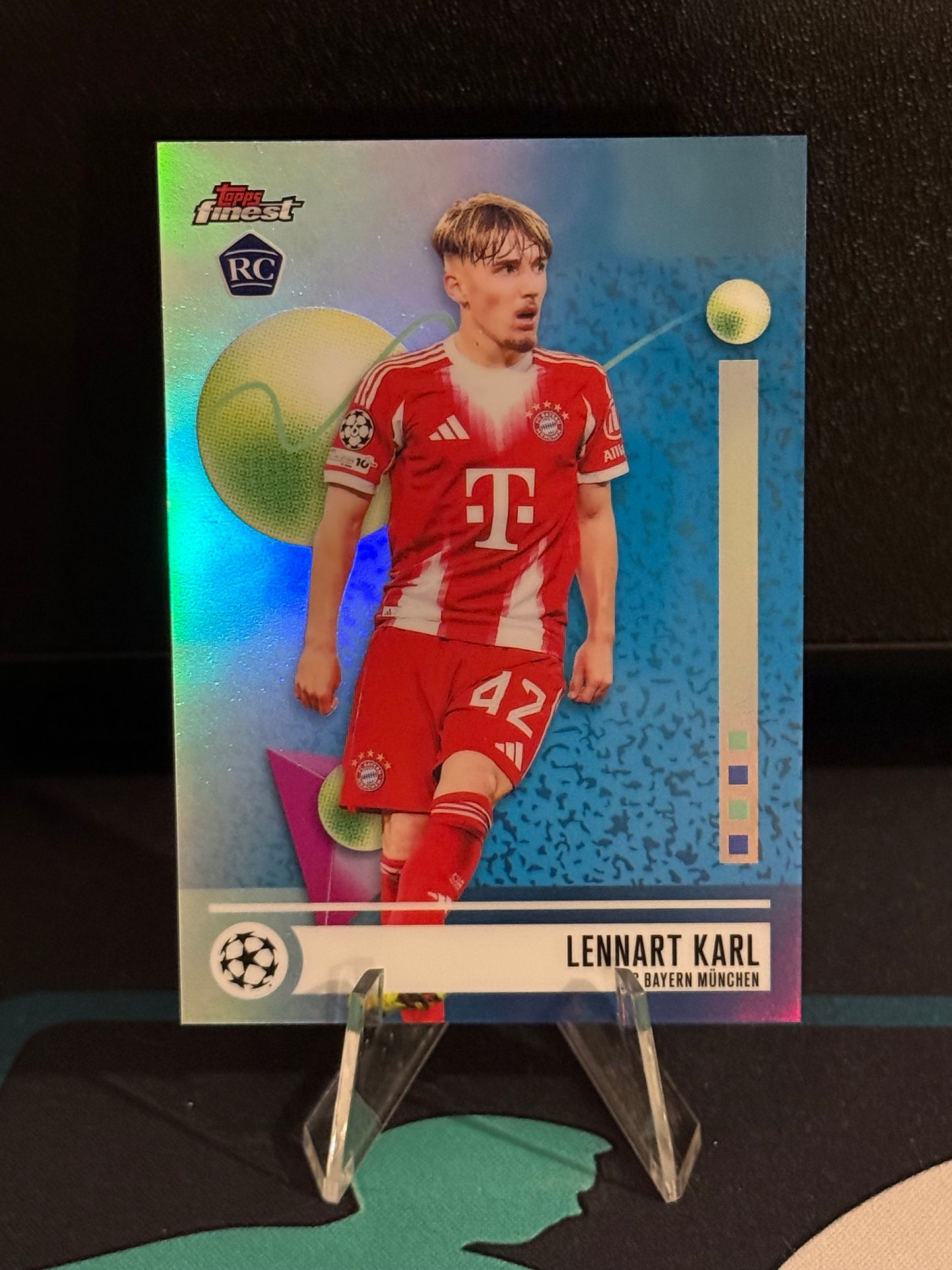 2025/2026 Topps Finest UCC Lennart Karl RC Refractor Parallel