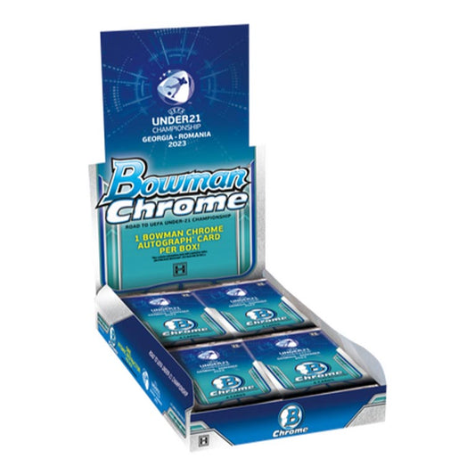 2022 Bowman Chrome Road to UEFA Under-21 European Championship Soccer Hobby