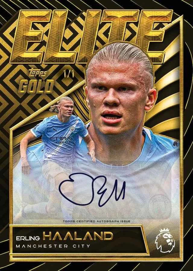 2025-2026 Topps Gold Premier League Hobby Box