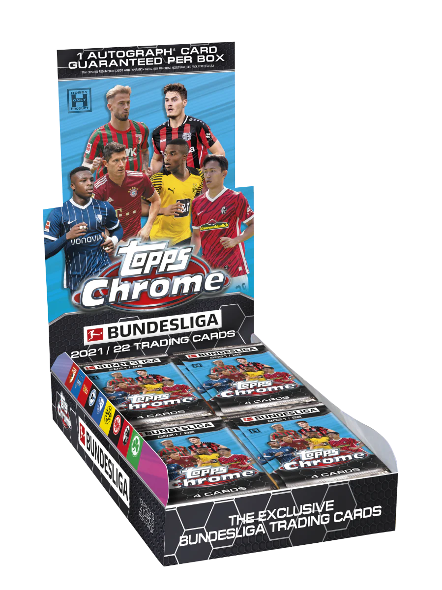 2021/22 Topps Chrome Bundesliga Soccer Hobby