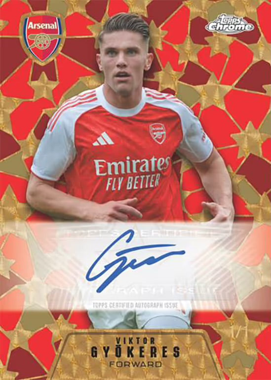 2025/2026 Topps Chrome Arsenal Hobby