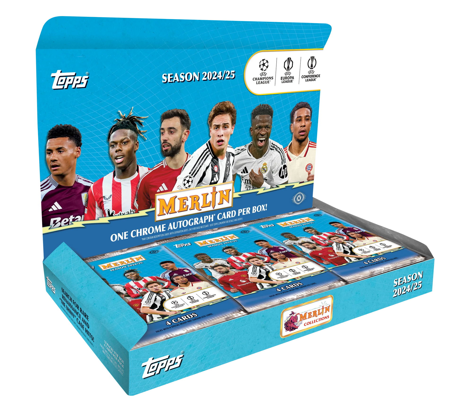 2024/25 Topps Merlin UCC Blaster