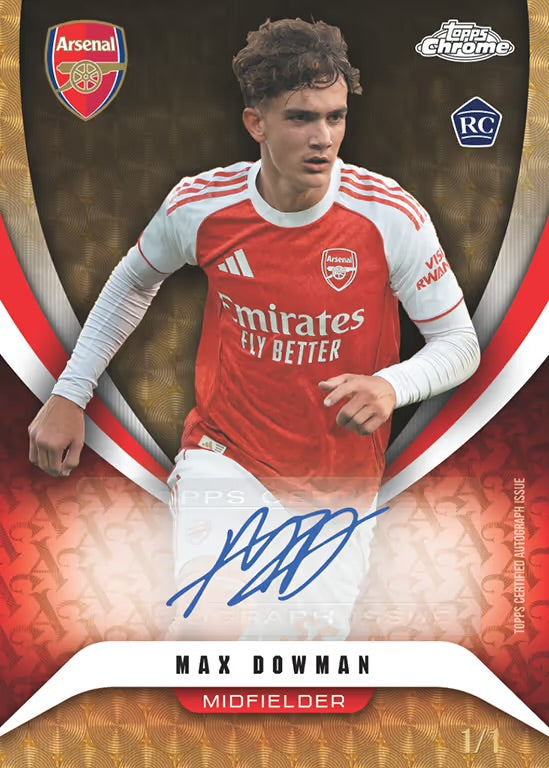 2025/2026 Topps Chrome Arsenal Hobby
