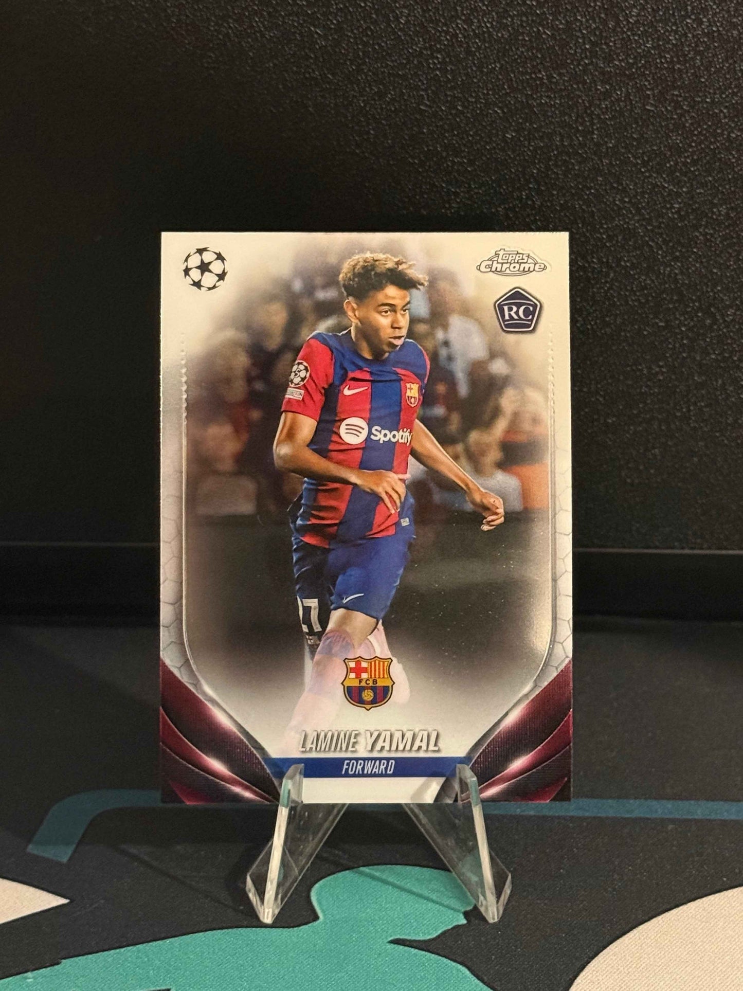 2023/2024 Topps Chrome UCC Lamine Yamal RC