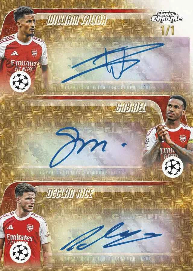 2025-2026 Topps Chrome UEFA Club Competitions Hanger Box
