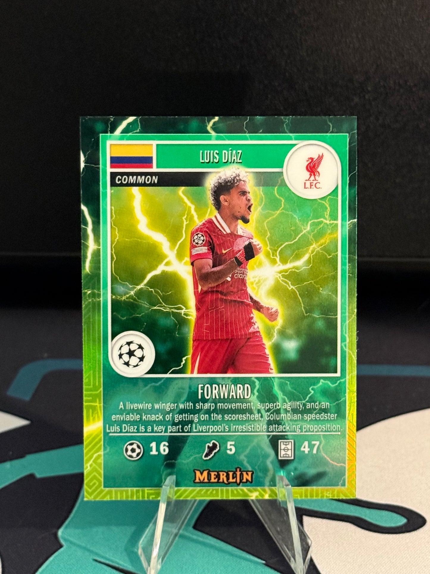 2024/2025 Topps Merlin UCC Luis Diaz Merlins Gamers