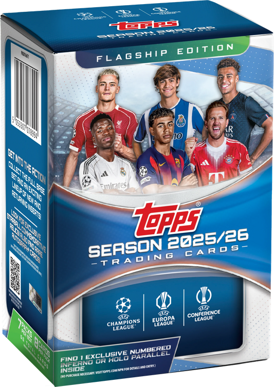 2025/26 Topps UEFA Club Competitions Blaster Box