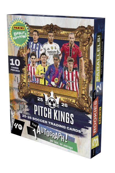 2025-26 Panini Pitch Kings La Liga Soccer Hobby Box