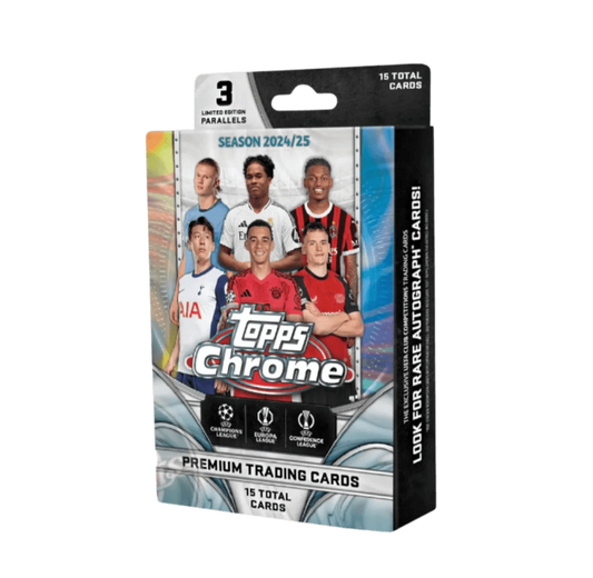 2024-25 Topps Chrome®UEFA Club Competitions Hanger Box