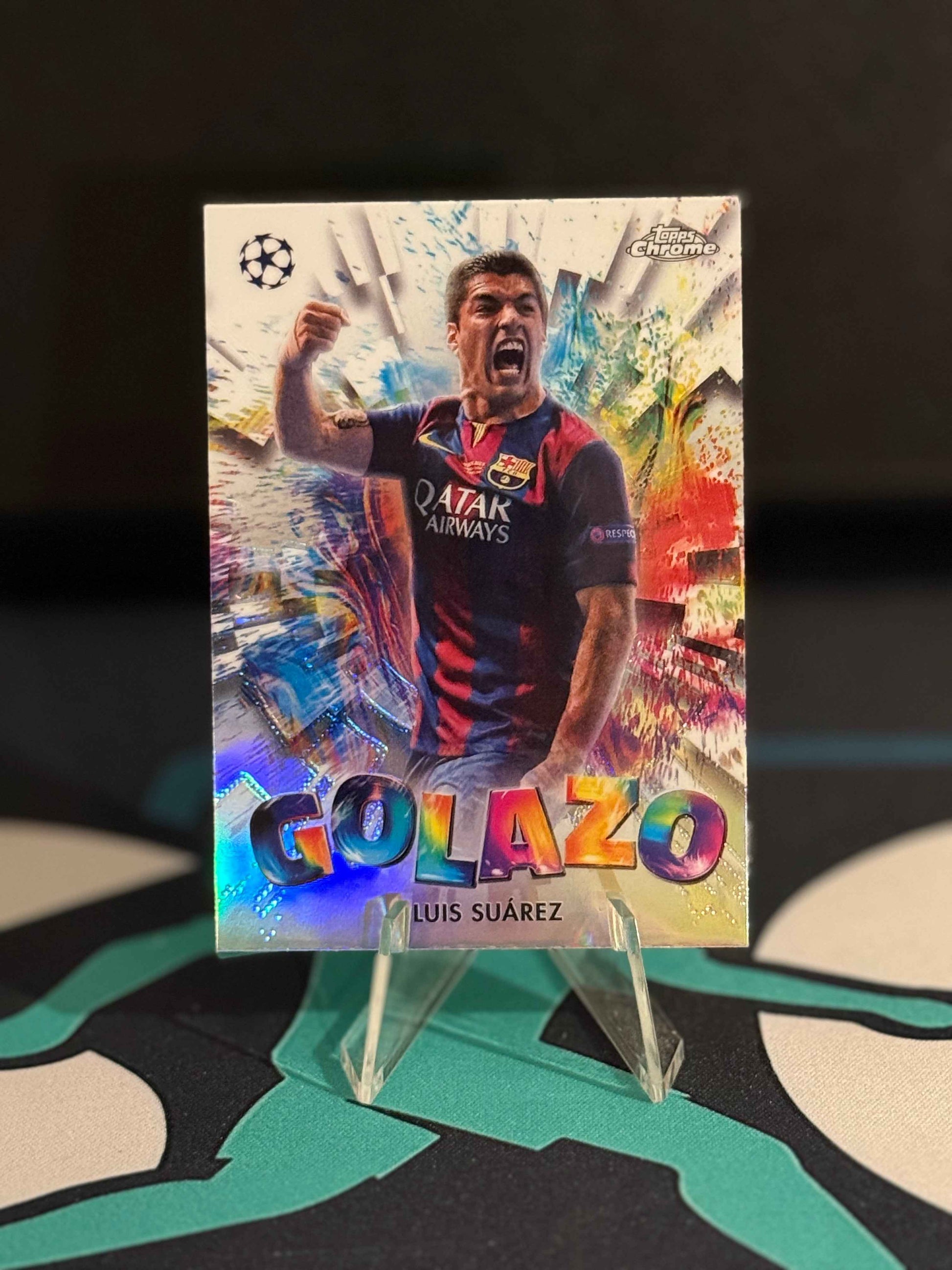 2024/2025 Topps Chrome UCC Luis Suarez Golazo