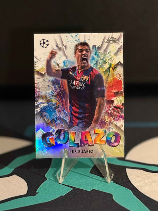 2024/2025 Topps Chrome UCC Luis Suarez Golazo