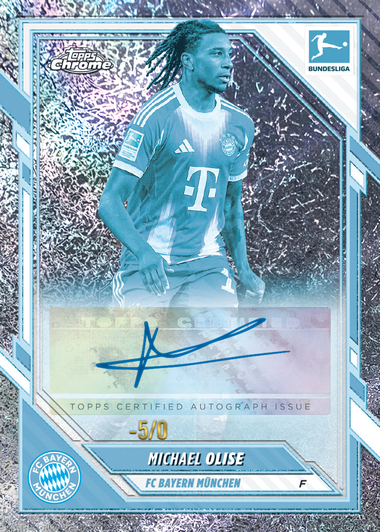 2025/26 Topps Chrome Bundesliga  Blaster Box