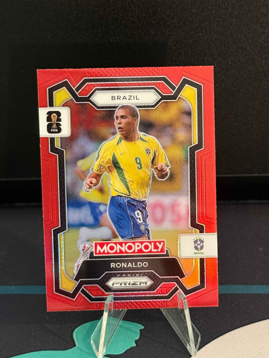 2026 Panini Monopoly Prizm FIFA World Cup Ronaldo Red Parallel