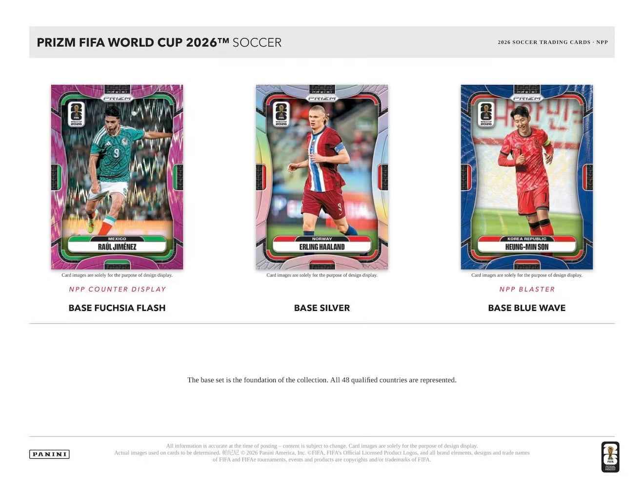 2026 Panini Prizm World Cup Soccer 6-Pack Blaster