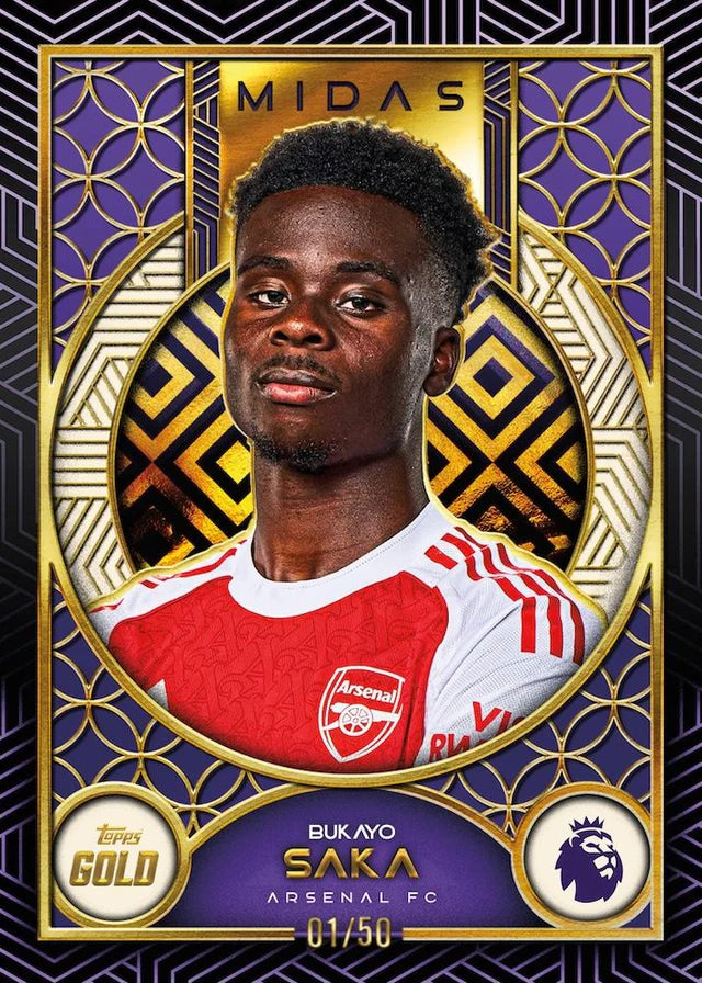 2025-2026 Topps Gold Premier League Hobby Box
