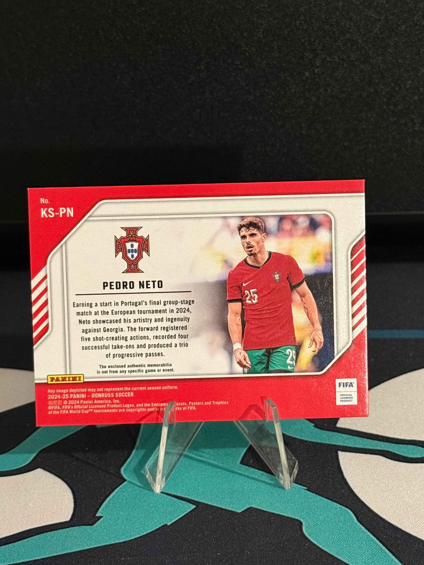 2024/2025 Panini Donruss Pedro Neto Kit Series Patch