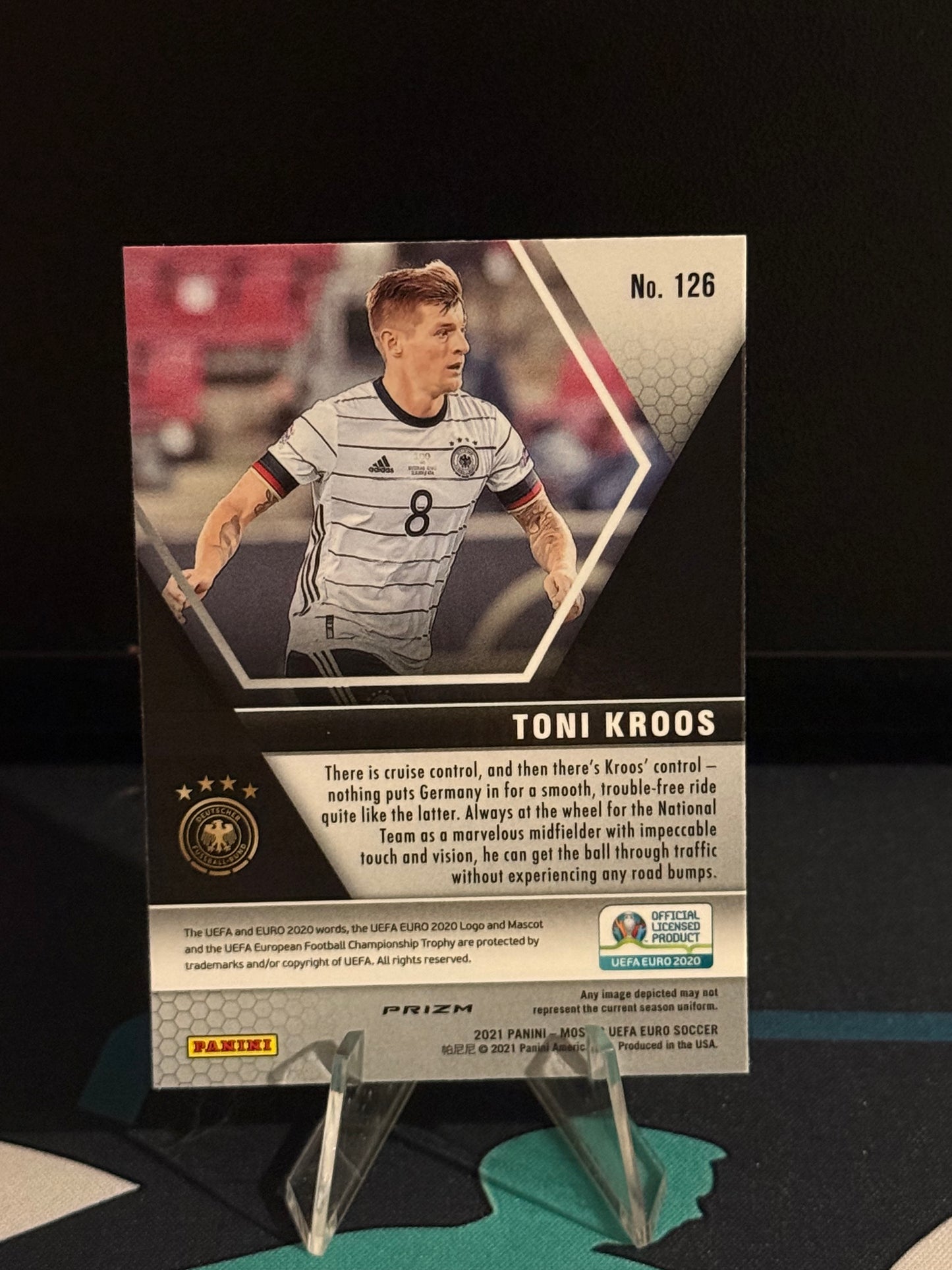 2020 Panini Mosaic EURO Toni Kroos Mosaic Parallel