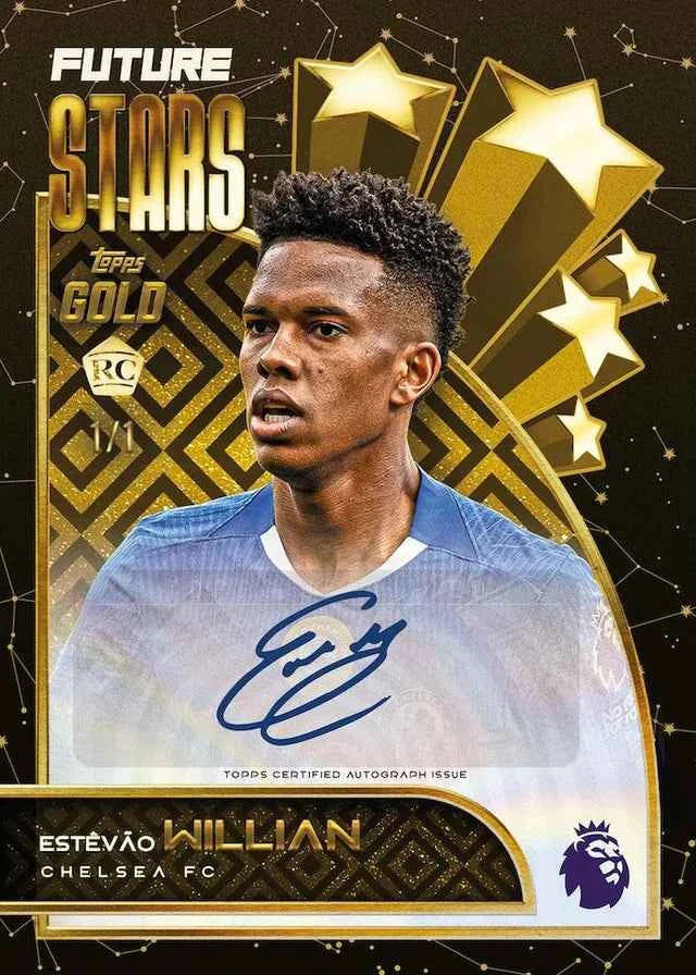 2025-2026 Topps Gold Premier League Hobby Box