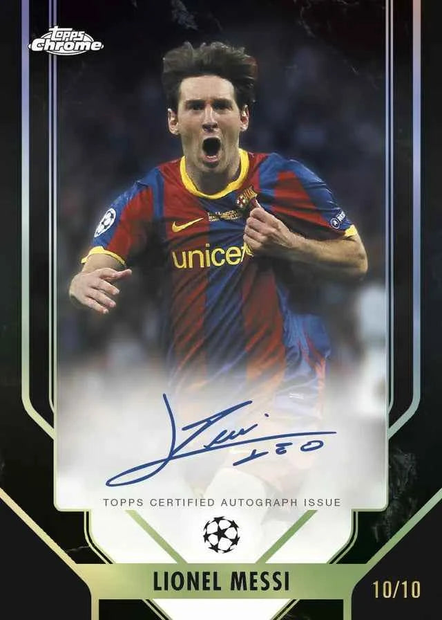 2025-2026 Topps Chrome UEFA Club Competitions Hanger Box