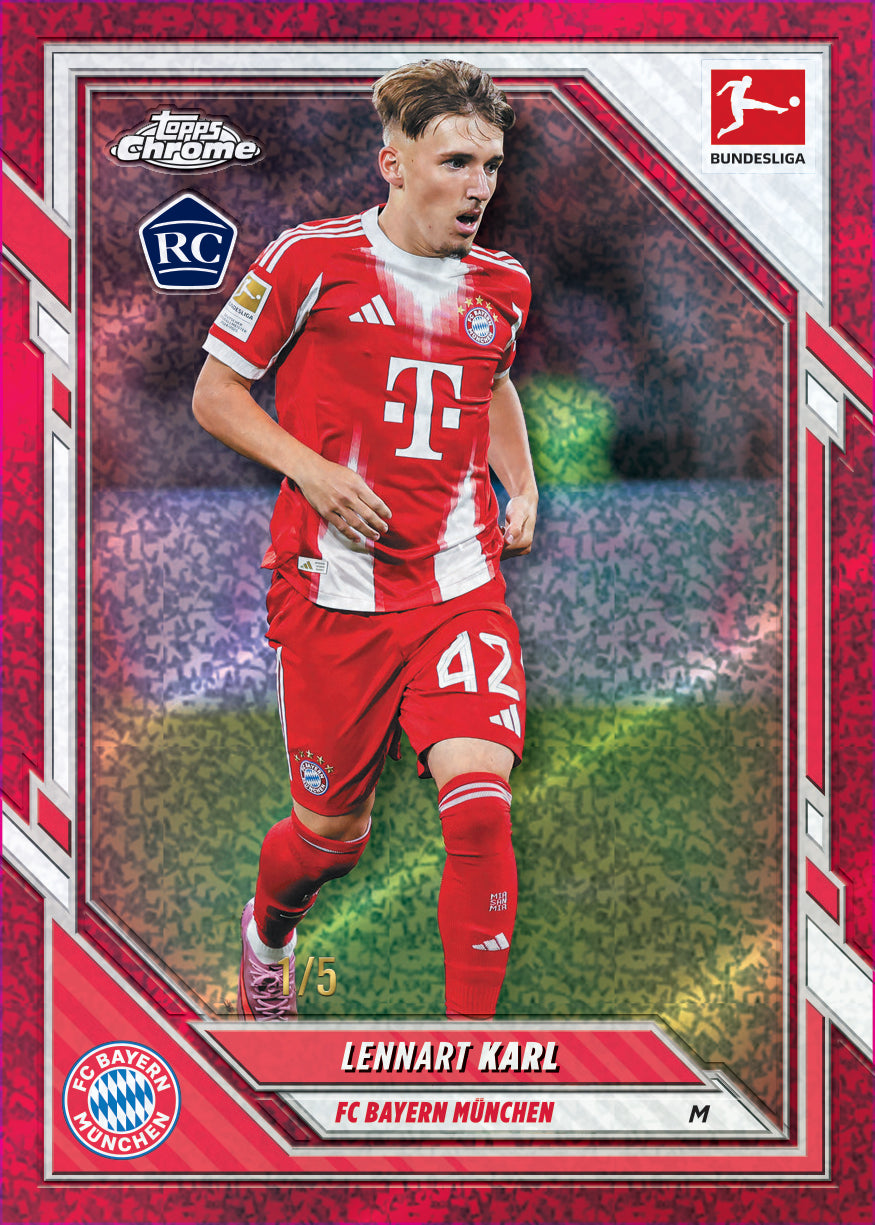 2025/26 Topps Chrome Bundesliga  Blaster Box