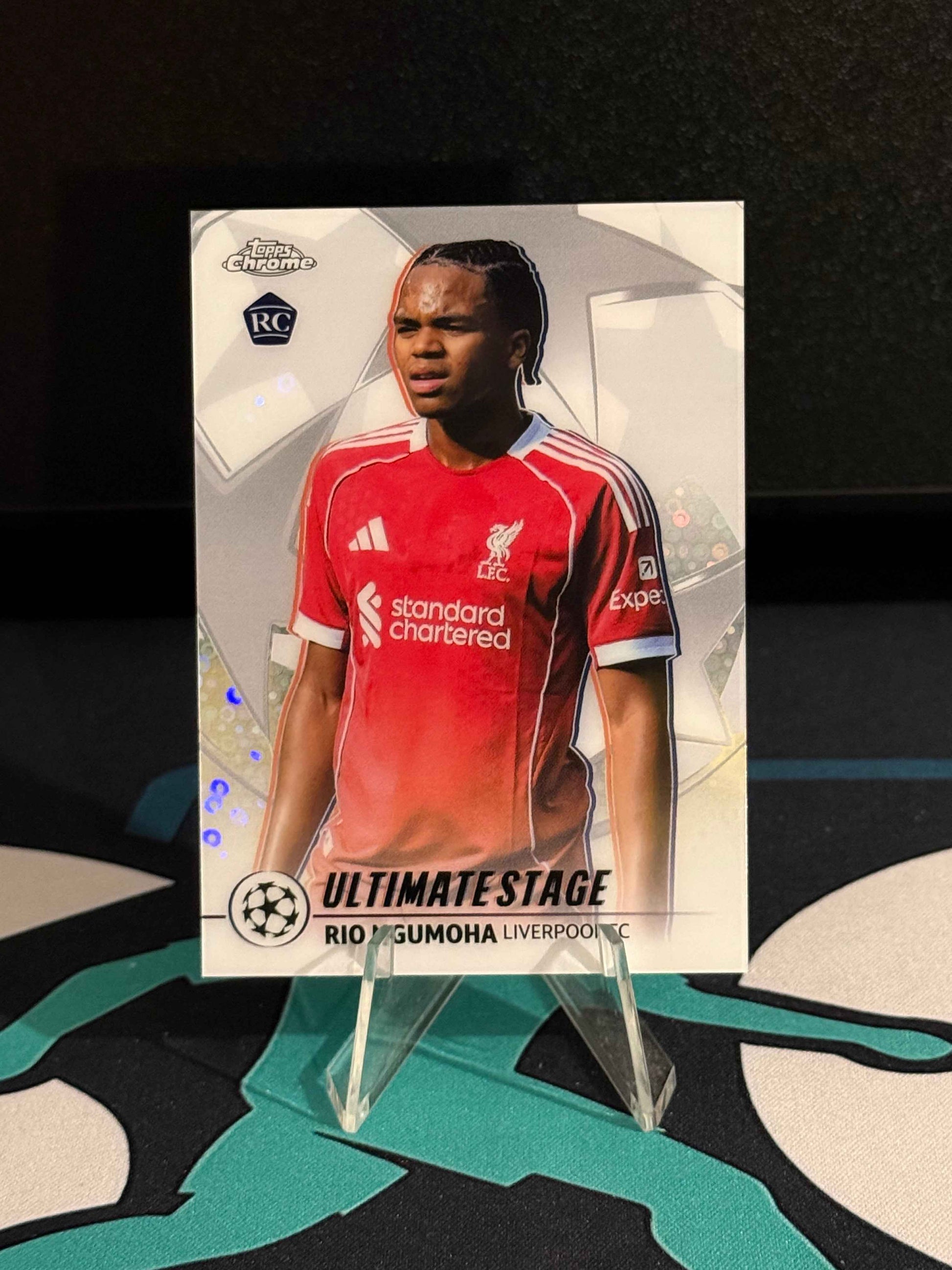 2025/2026 Topps Flagship UCC Rio Ngumoha RC Ultimate Stage Chrome