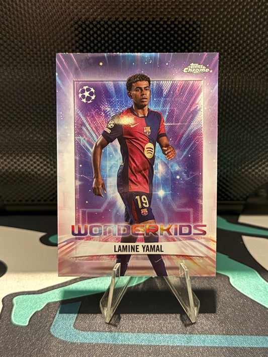 2024/2025 Topps Chrome UCC Lamine Yamal Wonderkids