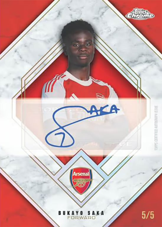 2025/2026 Topps Chrome Arsenal Hobby