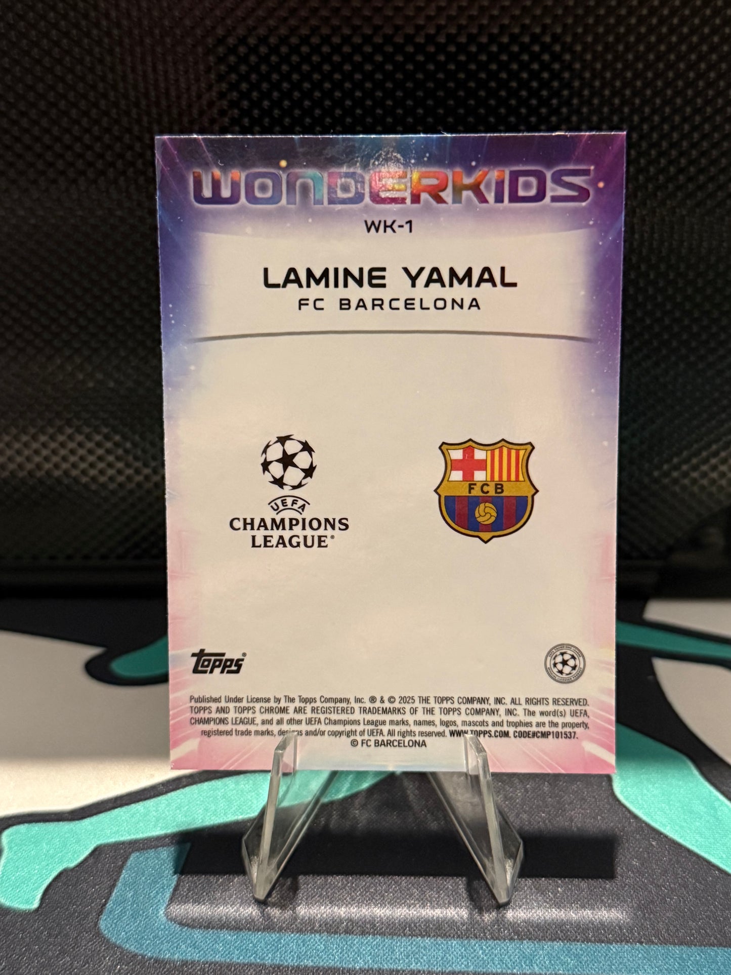 2024/2025 Topps Chrome UCC Lamine Yamal Wonderkids