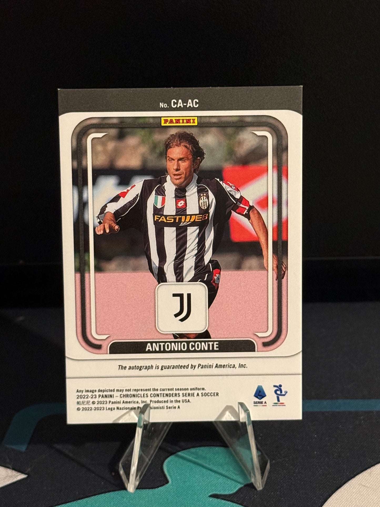 2022/2023 Panini Chronicles Antonio Conte Contenders Autograph /139