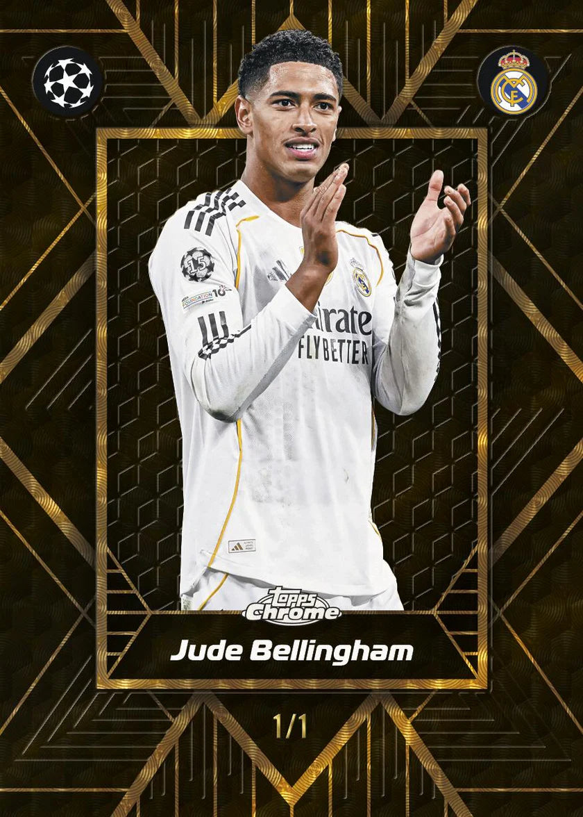 2025-2026 Topps Chrome UEFA Club Competitions Hanger Box