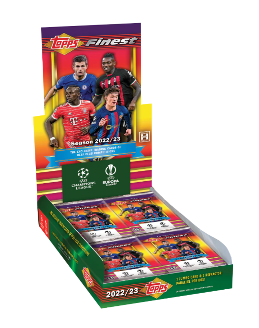 2022/23 Topps Finest Flashbacks UEFA Club Competitions Soccer Hobby