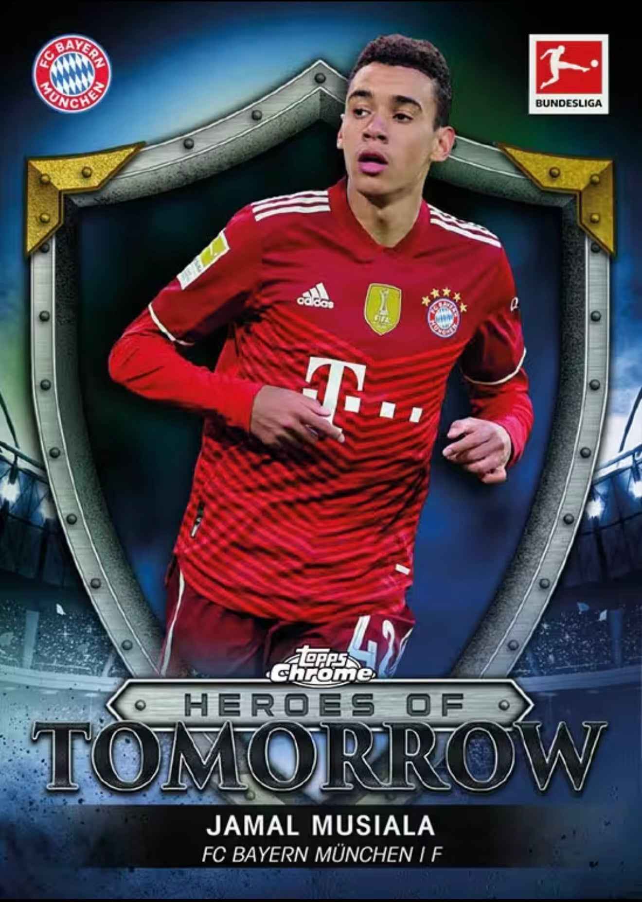 2021/22 Topps Chrome Bundesliga Soccer Sapphire Hobby