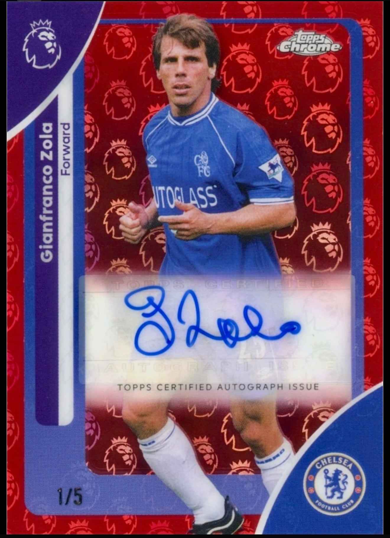 2026 Topps Chrome Premier League Logofractor Hobby Box