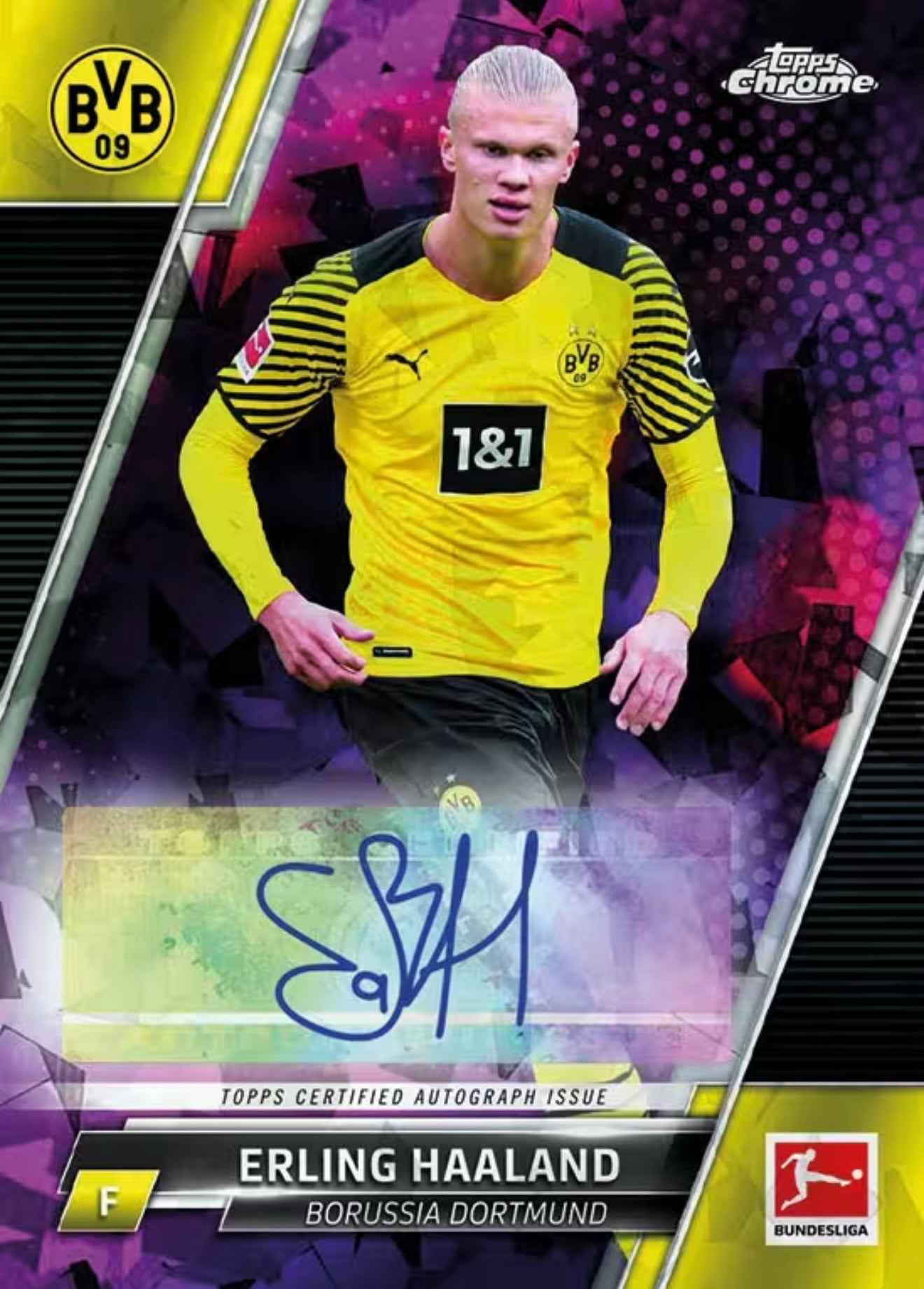 2021/22 Topps Chrome Bundesliga Soccer Sapphire Hobby