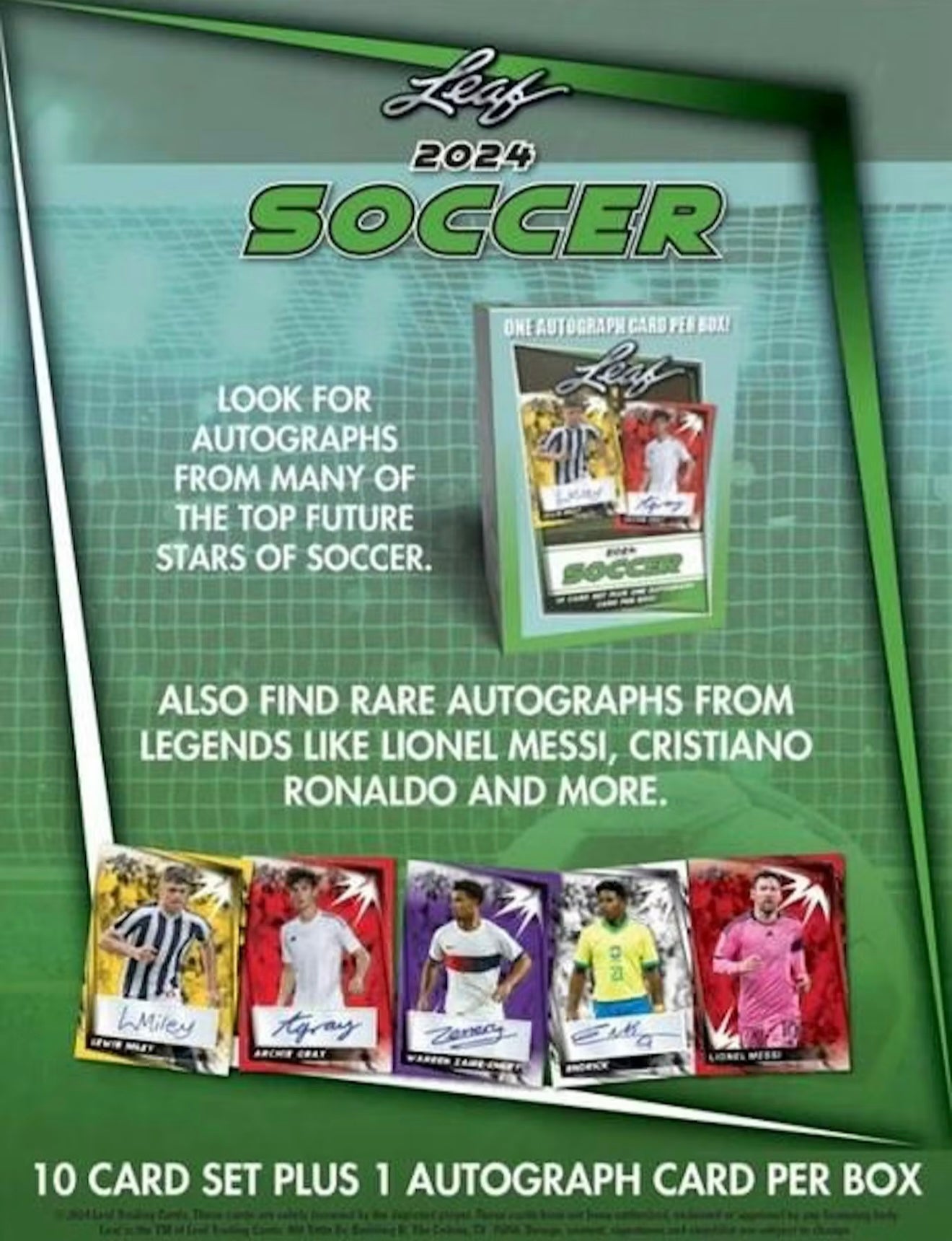 2024 Leaf Soccer Blaster Box